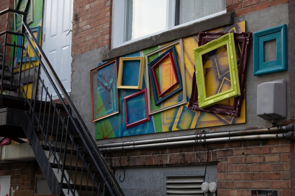 Oeuvre d'art dans l'édition 2024 d'Interzone à Shawinigan