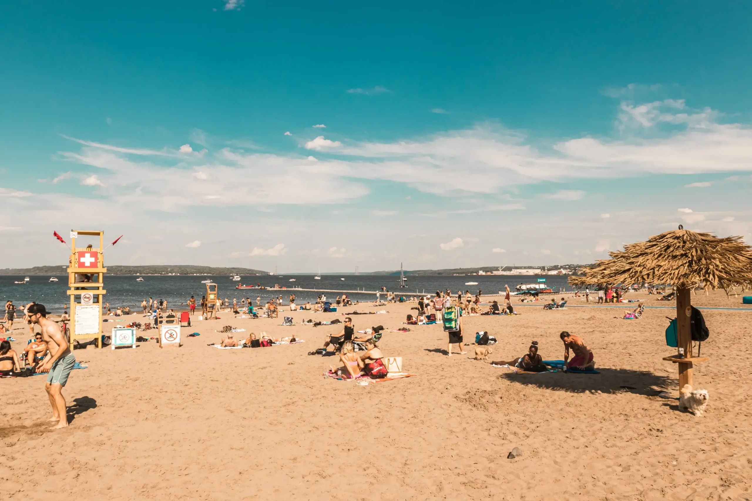 La plage de la Baie de Beauport : là où est le plaisir cet été!