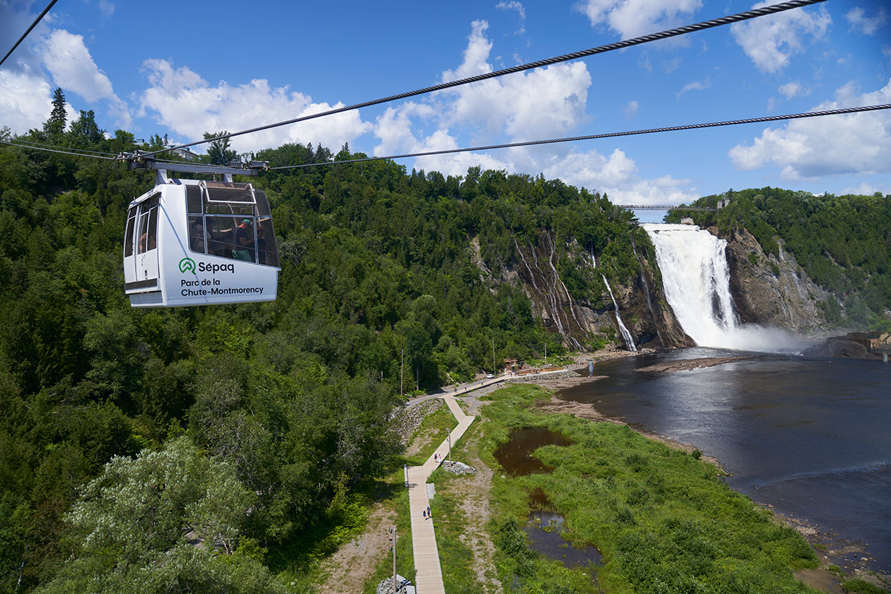 Parc de la Chute-Montmorency: une merveille naturelle à découvrir près de Québec
