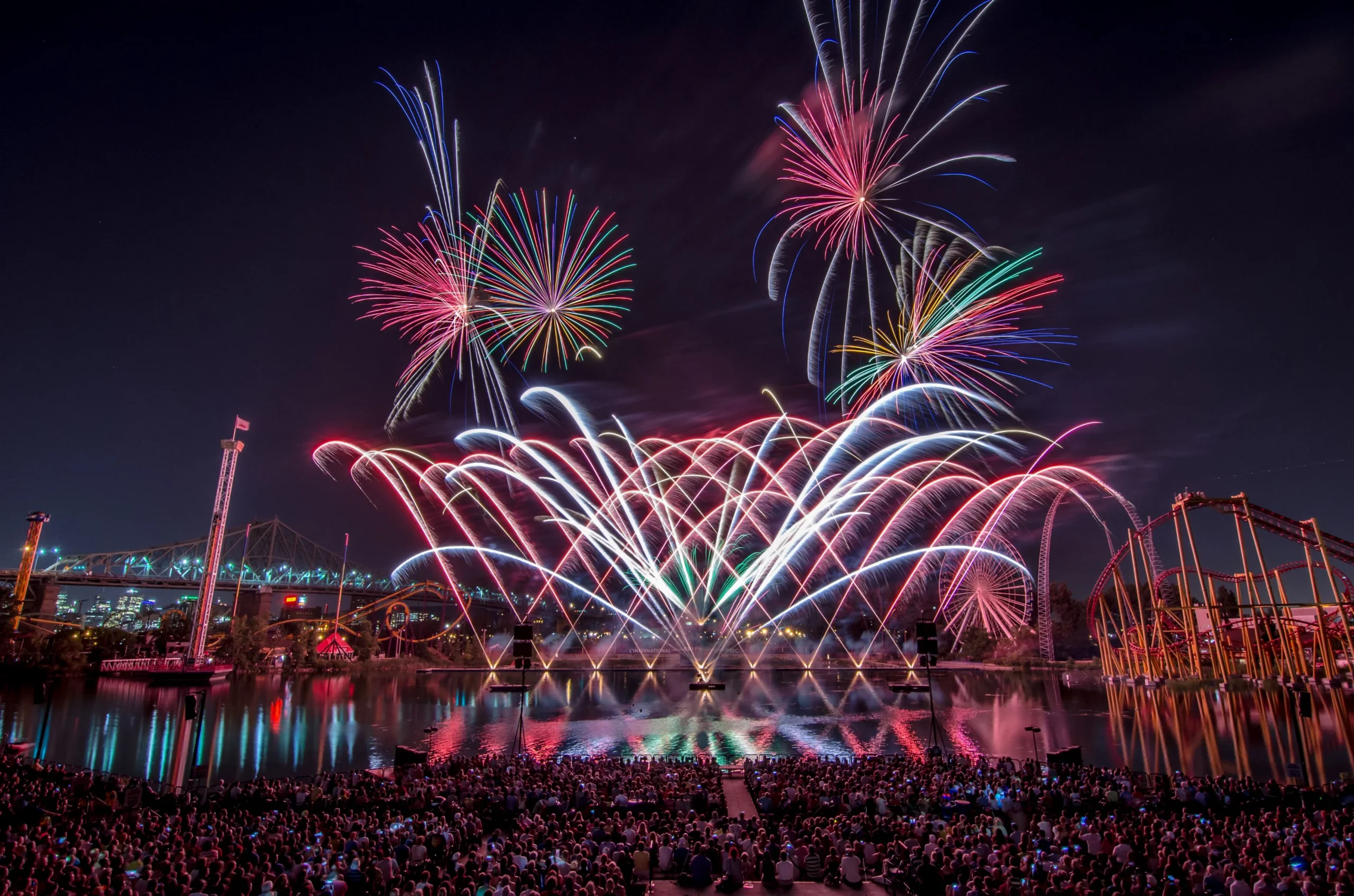Les Grands Feux Loto-Québec : des soirées estivales qui illuminent Québec et Lévis